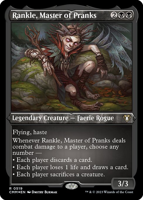 Rankle, Maestro de las Bromas — Commander Masters