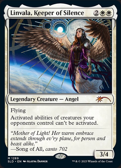Linvala, guardiana del silencio — Secret Lair Drop