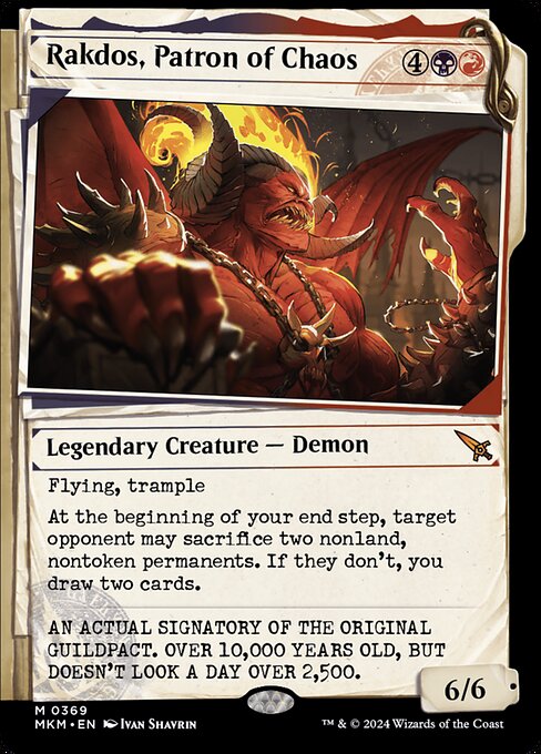 Rakdos, patrón del caos — Murders at Karlov Manor