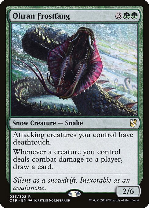 Faucesgélidas de Ohran — Commander 2019