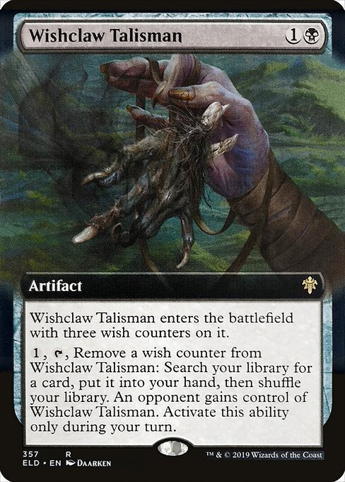 Talismán garra de los deseos — Throne of Eldraine