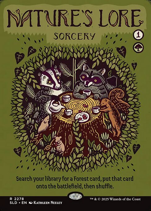 Sabiduría de la naturaleza — Secret Lair Drop