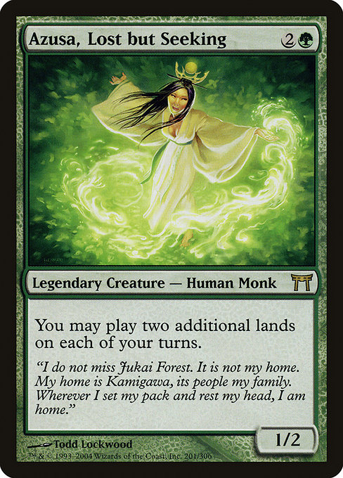 Azusa, perdida pero buscando