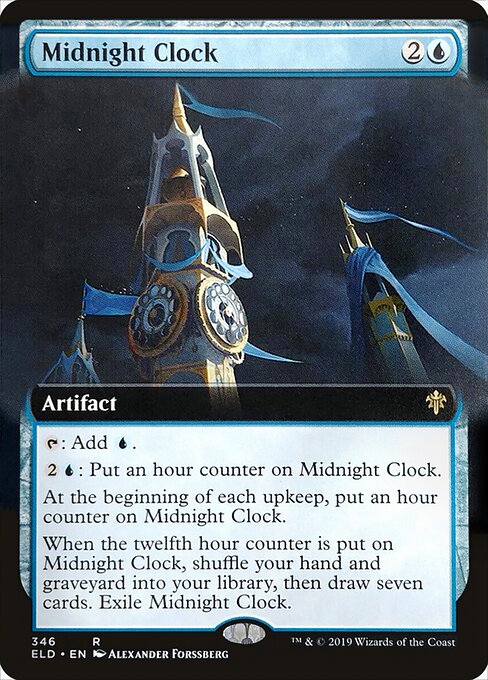 Carta Reloj a la medianoche — Throne of Eldraine · ELD · #346