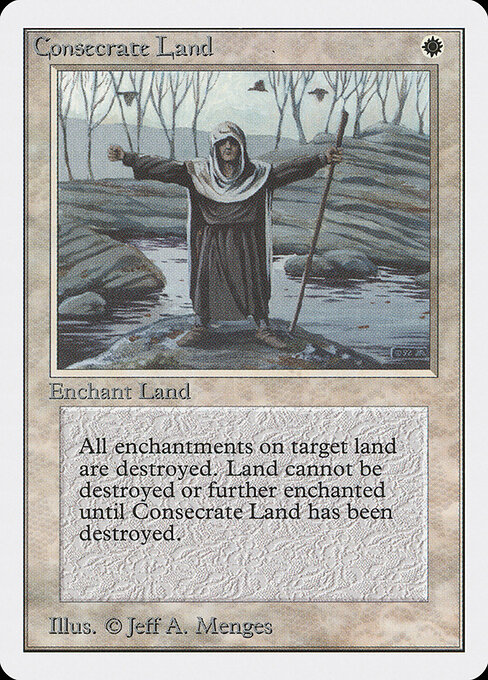 Carta Consagrar la tierra — Unlimited Edition · 2ED · #15