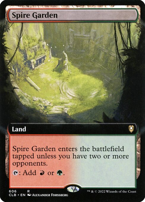 Jardín con chapiteles — Commander Legends: Battle for Baldur's Gate