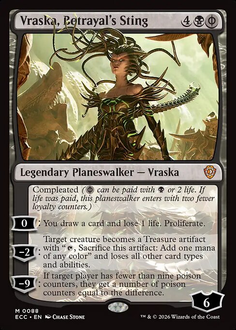 Vraska, Aguijón de la Traición — Lorwyn Eclipsed Commander