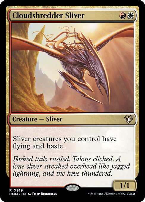 Carta Fragmentado desgarranubes — Commander Masters · CMM · #919