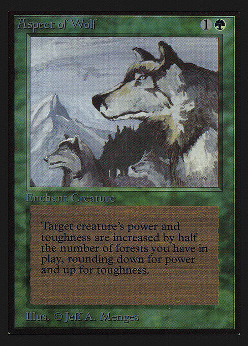 Aspecto de lobo — Collectors' Edition