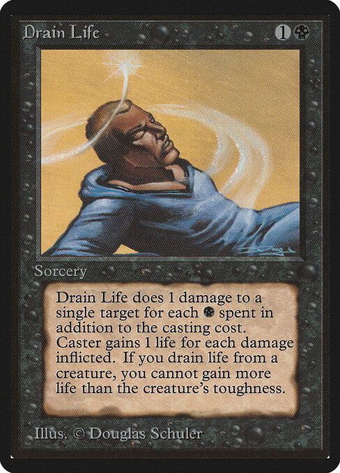 Carta Drenar vida — Limited Edition Beta · LEB · #106