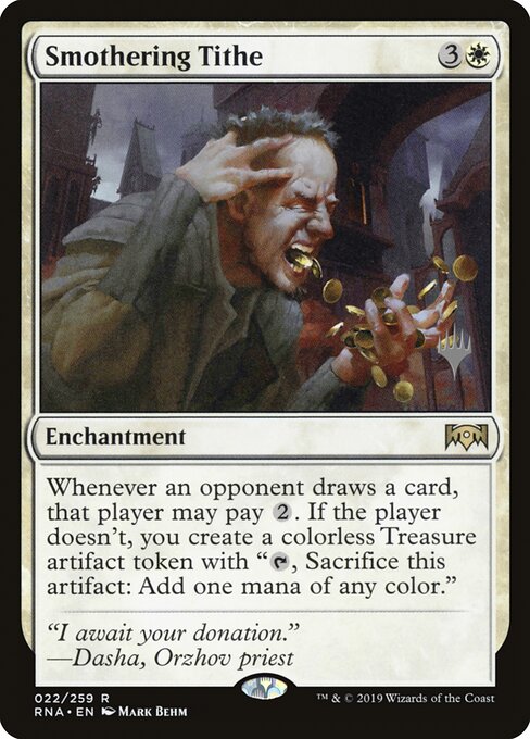 Diezmo asfixiante — Ravnica Allegiance Promos