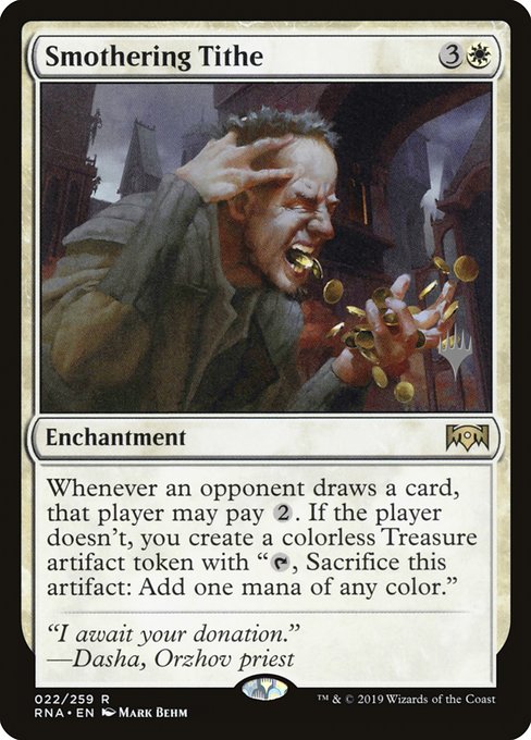 Diezmo asfixiante — Ravnica Allegiance Promos