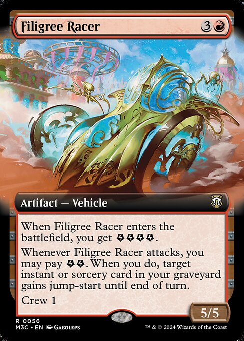 Carta Filigree Racer — Modern Horizons 3 Commander · M3C · #56