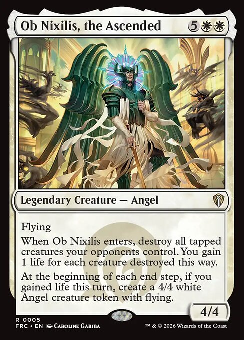 Carta Ob Nixilis, the Ascended — Reality Fracture Commander · FRC · #5