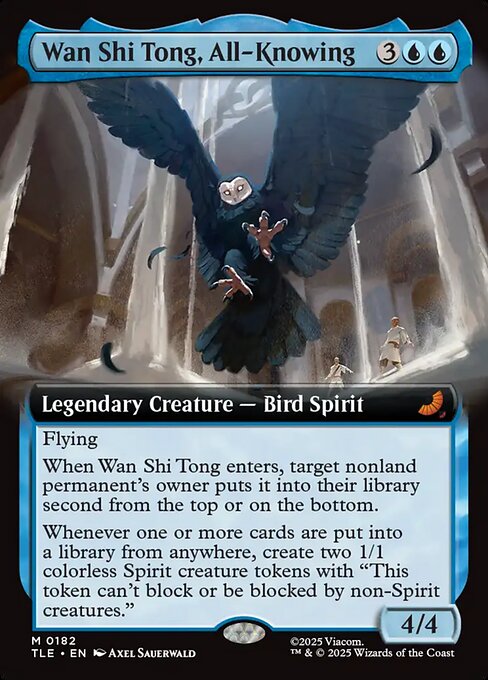 Carta Wan Shi Tong, All-Knowing — Avatar: The Last Airbender Eternal · TLE · #182