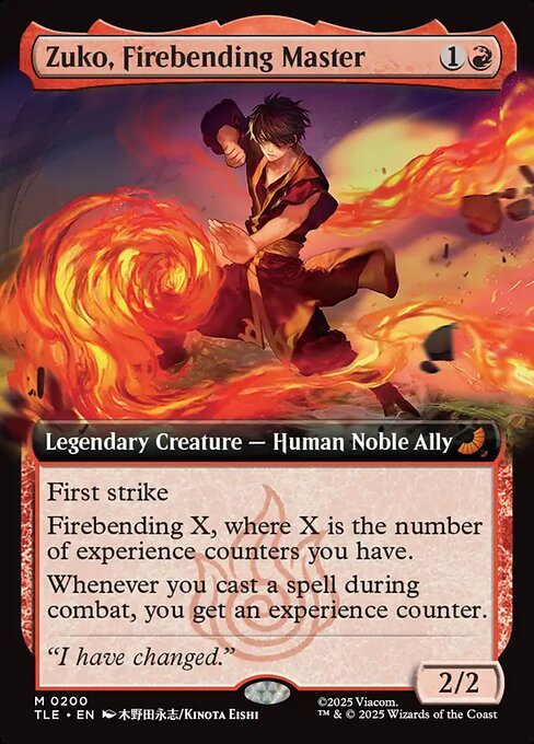 Zuko, Firebending Master — Avatar: The Last Airbender Eternal
