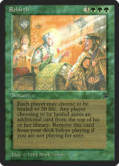 Carta Renacer — Legends · LEG · #200