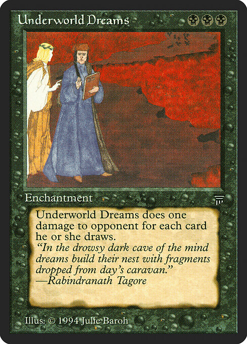 Carta Sueños del infierno — Legends · LEG · #124