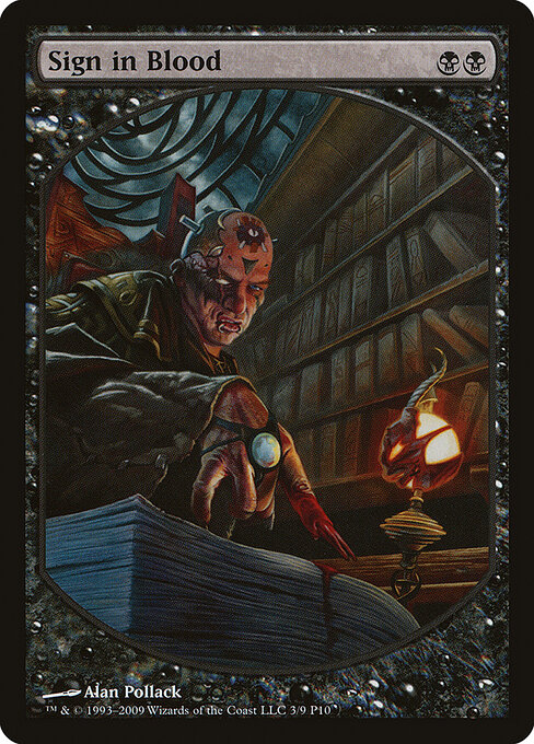 Firmar con sangre — Magic Player Rewards 2010