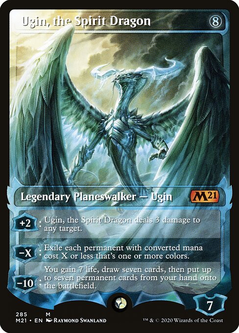 Ugin, el dragón espíritu — Core Set 2021