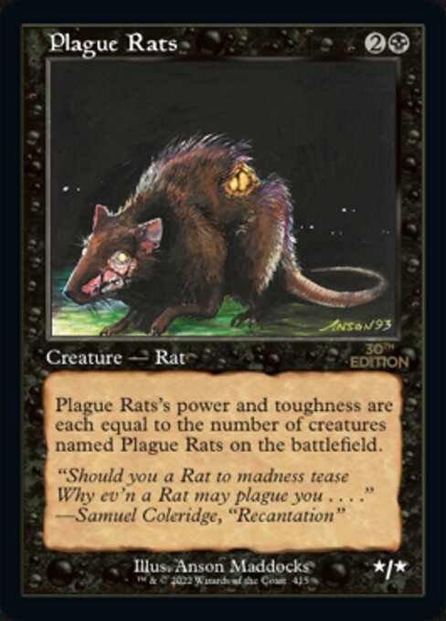 Plaga de ratas — 30th Anniversary Edition