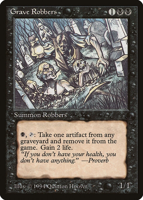 Carta Grave Robbers — The Dark · DRK · #46