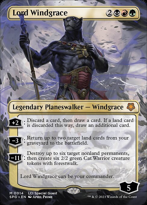 Lord Windgrace — Special Guests