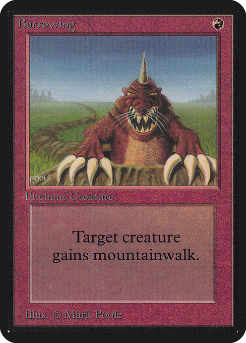 Cavar túneles — Limited Edition Alpha