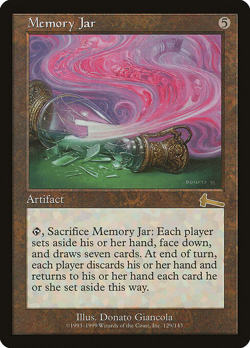 Carta Jarra del recuerdo — Urza's Legacy · ULG · #129