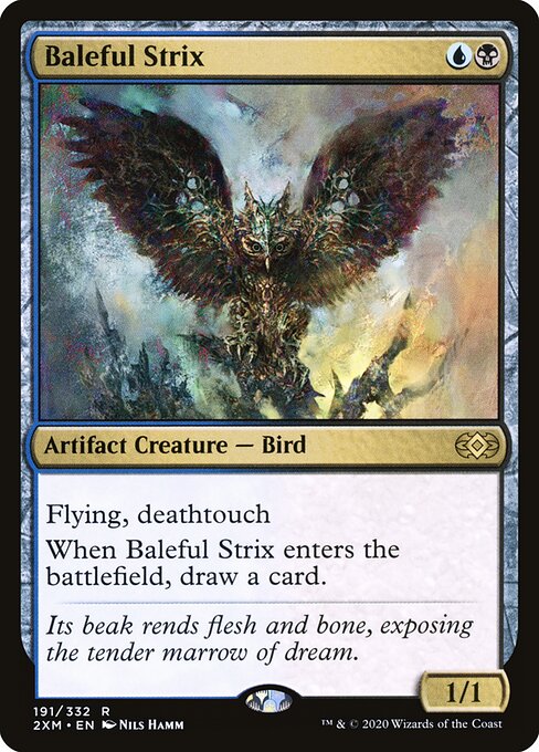 Carta Strix maléfico — Double Masters · 2XM · #191