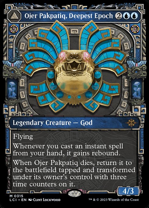 Ojer Pakpatiq, Deepest Epoch // Temple of Cyclical Time — The Lost Caverns of Ixalan