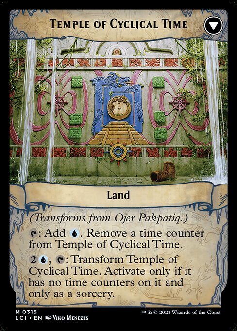 Ojer Pakpatiq, Deepest Epoch // Temple of Cyclical Time (cara trasera)
