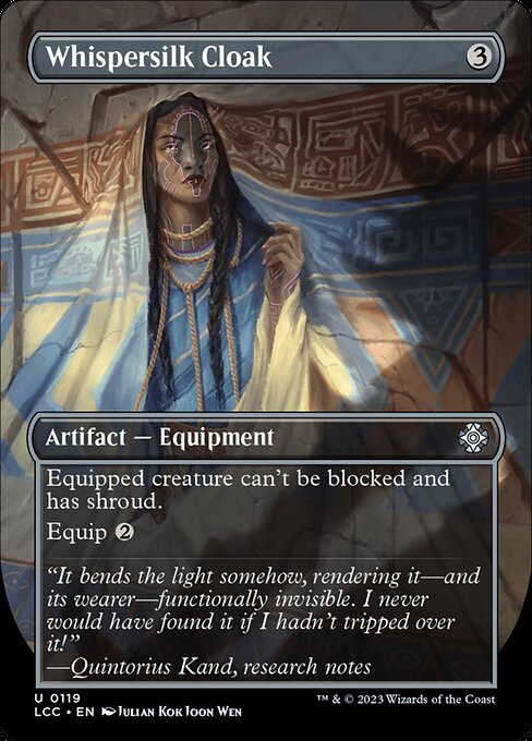 Manto de sedasusurrante — The Lost Caverns of Ixalan Commander
