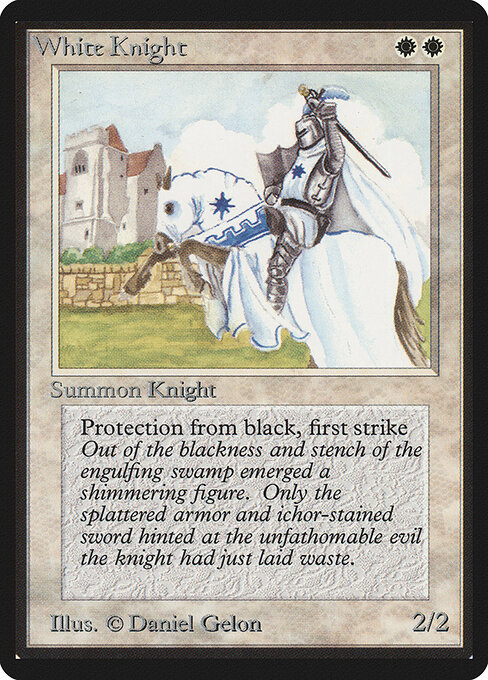 Caballero blanco — Limited Edition Beta