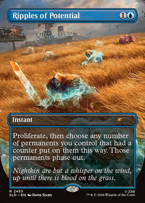 Ondas de potencial — Secret Lair Drop