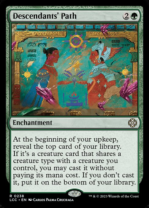 Sendero del descendiente — The Lost Caverns of Ixalan Commander