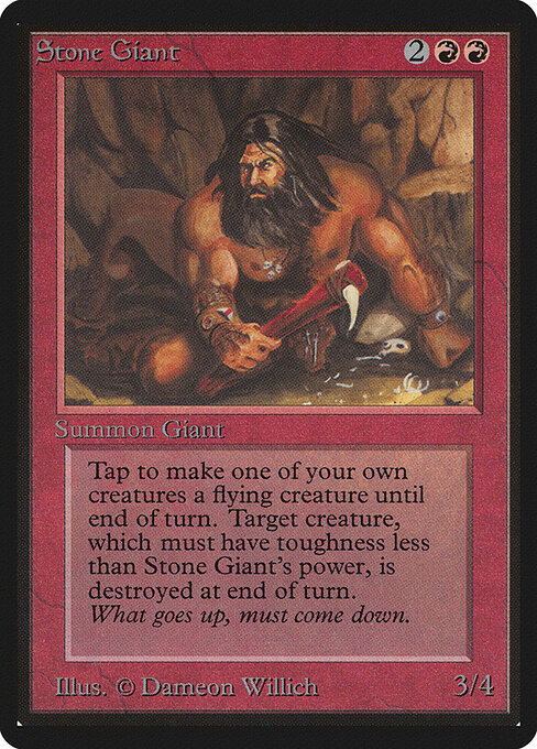 Gigante pétreo — Limited Edition Beta