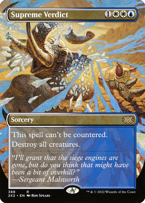 Veredicto supremo — Double Masters 2022