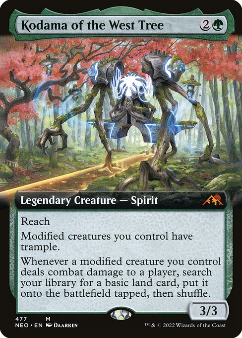 Kodama del árbol del oeste — Kamigawa: Neon Dynasty