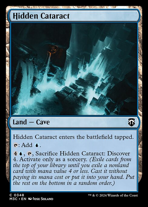 Carta Catarata escondida — Modern Horizons 3 Commander · M3C · #348