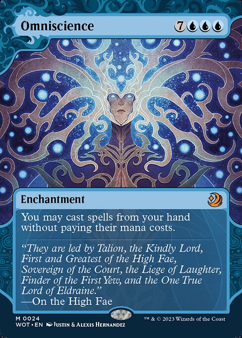 Omnisciencia — Wilds of Eldraine: Enchanting Tales