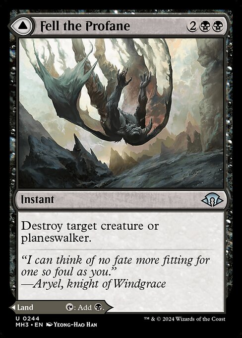 Fell the Profane // Fell Mire (cara frontal)