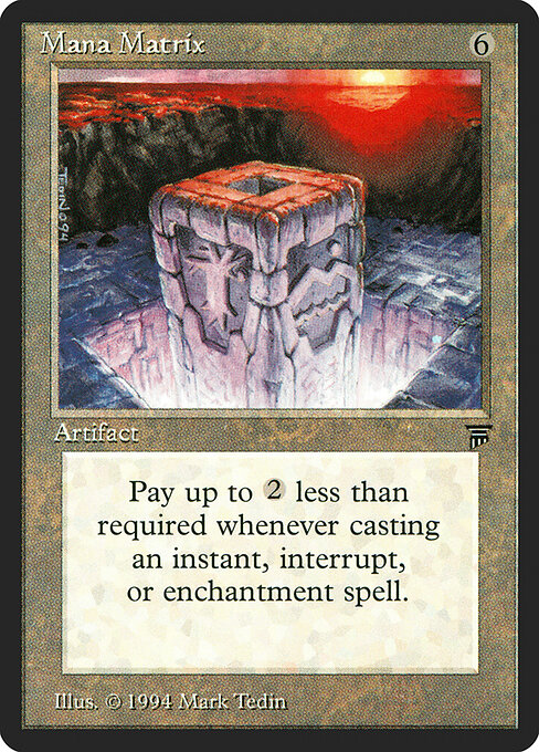 Carta Mana Matrix — Legends · LEG · #285