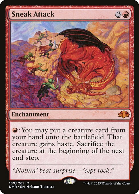 Ataque a hurtadillas — Dominaria Remastered