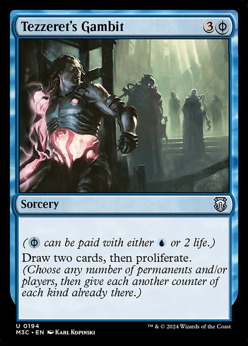 Táctica de Tezzeret — Modern Horizons 3 Commander