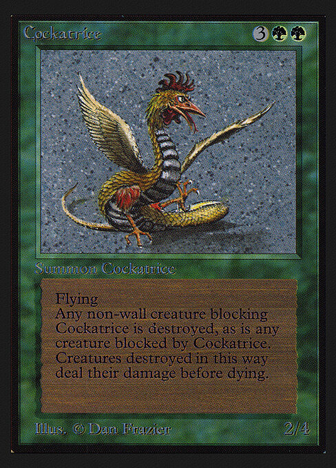 Cocatriz — Intl. Collectors' Edition