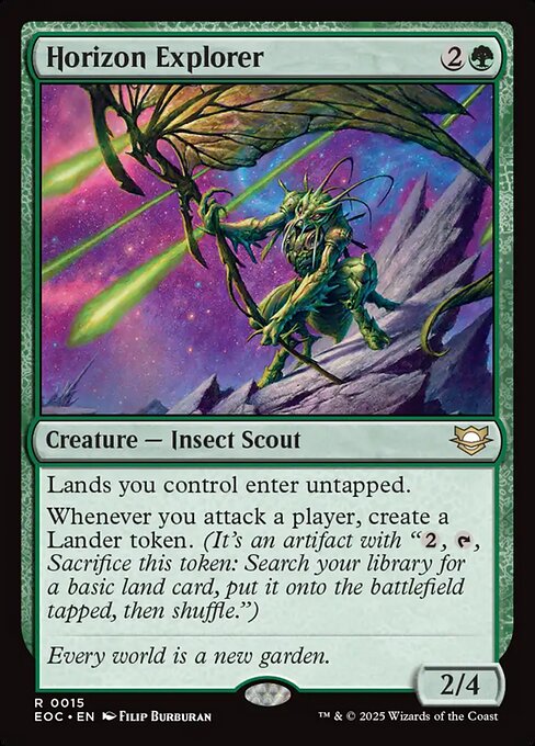 Carta Explorahorizontes — Edge of Eternities Commander · EOC · #15