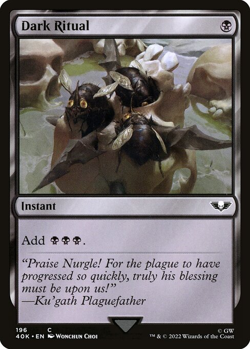 Ritual siniestro — Warhammer 40,000 Commander