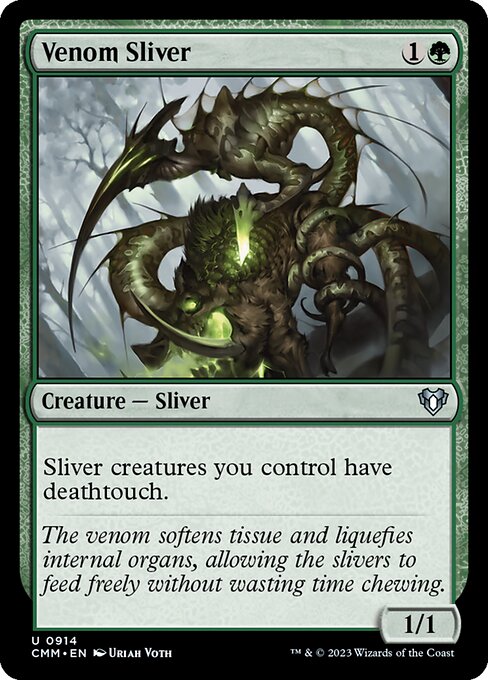 Carta Fragmentado venenoso — Commander Masters · CMM · #914