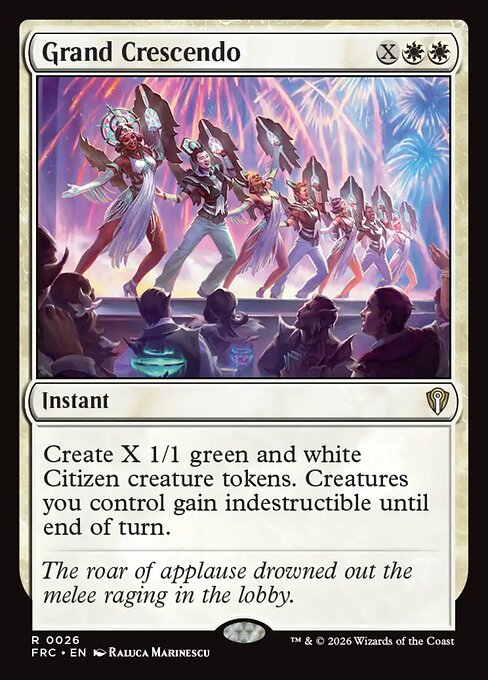 Crescendo final — Reality Fracture Commander